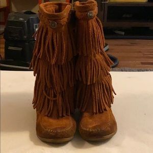 3 Layer Fringe Boot